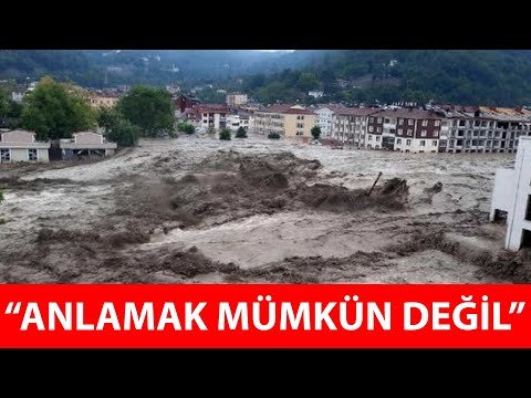 Ahmet Davutoğlu sel bölgesinde: Yüksek katlarla…