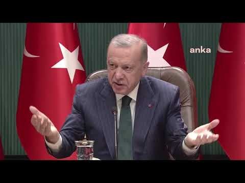 Cumhurbaşkanı Recep Tayyip Erdoğan, 2022 Yılı Asgari Ücretini Açıklıyor