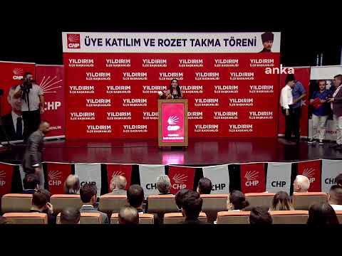 #Canlı | CHP Genel Başkanı Özgür Özel, Bursa’da Üye Katılım Töreni’nde | 26.07.2024