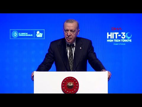 #canlı | Cumhurbaşkanı Erdoğan, Yüksek Teknoloji Teşvik Programı Tanıtım Toplantısı’nda konuştu